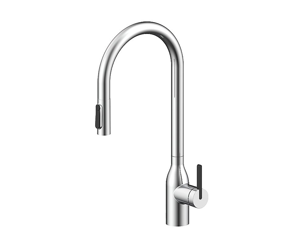 Смеситель для кухни Paulmark Universal Un213880-CR хром купить в интернет-магазине сантехники Sanbest