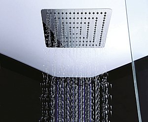 Душевая кабина Orans Diamond SR-89106S Black стекло прозрачное/профиль черный купить в интернет-магазине Sanbest