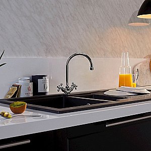 Смеситель для кухни PAINI Liberty 17CR572LMKM хром купить в интернет-магазине сантехники Sanbest