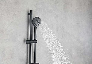 Набор смесителей Aquatek Вега AQ1030MB черный матовый купить в интернет-магазине сантехники Sanbest