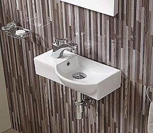 Раковина Ceramalux N 41 7947A белая купить в интернет-магазине Sanbest