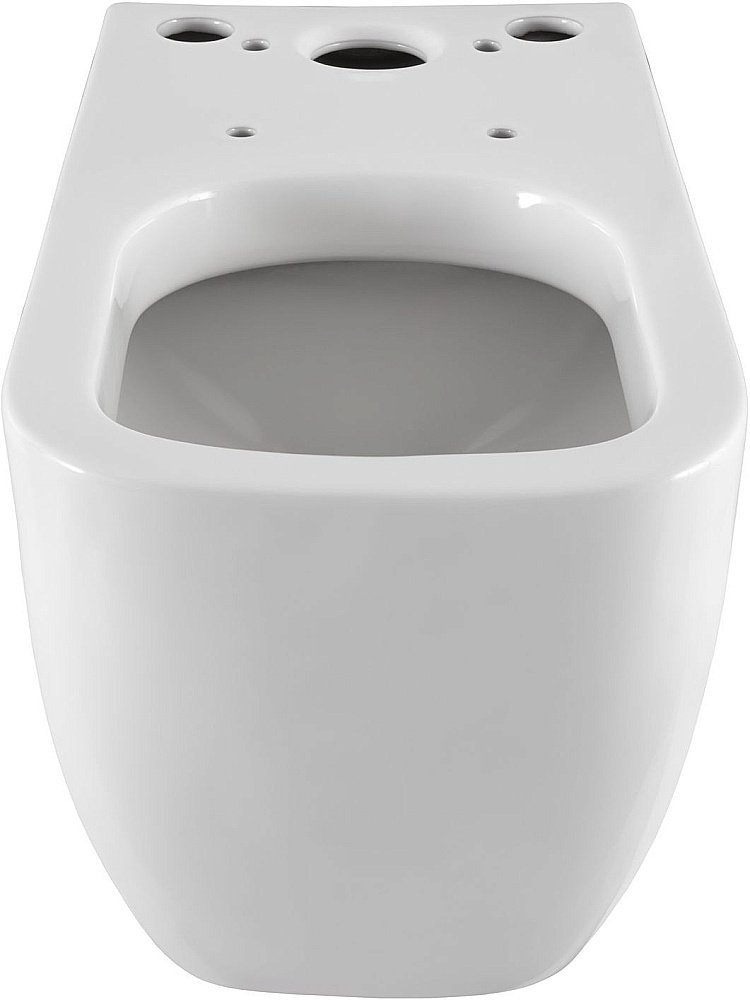 Унитаз Allen Brau Infinity 4.21001.20+4.21002.20 безободковый, с бачком, с крышкой микролифт, белый купить в интернет-магазине Sanbest