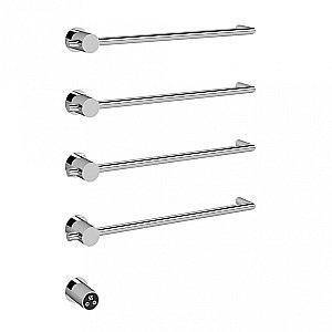 Полотенцесушитель электрический ABBER Charme AH4004 хром купить в интернет-магазине сантехники Sanbest