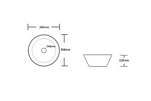 Раковина накладная CeruttiSpa 36 CR0079A белая купить в интернет-магазине Sanbest
