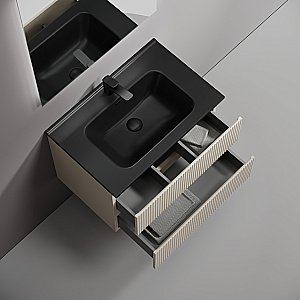 Тумба с раковиной Sancos Snob T 70 SNT70CE бежевая матовая для ванной в интернет-магазине Sanbest