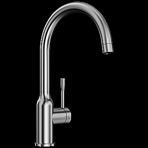 Смеситель для кухни Elghansa Kitchen 56B2026-Steel нержавеющая сталь купить в интернет-магазине сантехники Sanbest