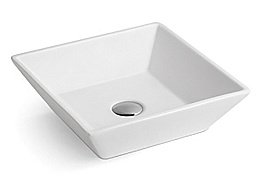 Раковина накладная SantiLine 41 SL-1014 белая купить в интернет-магазине Sanbest