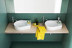 Раковина Laufen VAL 8.1228.1.000.104.1 белая купить в интернет-магазине Sanbest