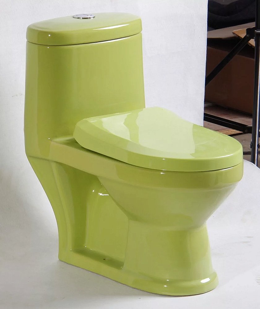 Унитаз моноблок детский Gid Tr2192g зеленый, с крышкой микролифт купить в интернет-магазине Sanbest