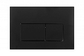 Кнопка смыва Cezares SLIDER 2 CZR-510V-NOP черная матовая купить в интернет-магазине сантехники Sanbest