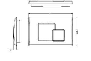 Инсталляция для унитаза WeltWasser WW MARBERG 507 SE с кнопкой купить в интернет-магазине сантехники Sanbest