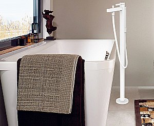 Смеситель для ванны Hansgrohe Finoris 76445000 хром купить в интернет-магазине сантехники Sanbest