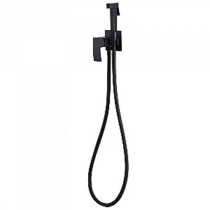 Гигиенический душ со смесителем ABBER Wasserfall AF8625B черный матовый купить в интернет-магазине сантехники Sanbest