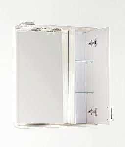 Зеркало со шкафом Style Line Олеандр-2 65/СЛС-00000050 белый в ванную от интернет-магазине сантехники Sanbest