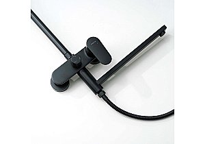 Душевая система Aquatek НИКА AQ2840MB черная матовая купить в интернет-магазине сантехники Sanbest