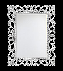 Зеркало Misty Аврора 77x96 белый в ванную от интернет-магазине сантехники Sanbest