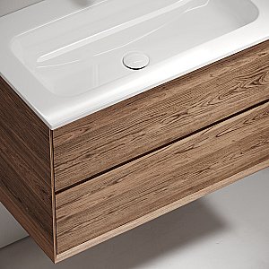 Тумба с раковиной Sancos Marmi 2.0 MR2.080ECH дуб чарльстон для ванной в интернет-магазине Sanbest