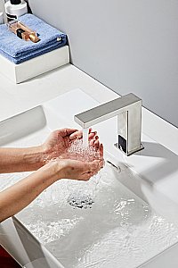 Смеситель для раковины Rush Tinos TI3732-14 сатин купить в интернет-магазине сантехники Sanbest