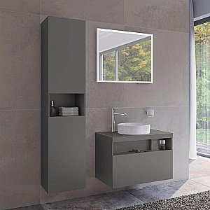 Пенал KEUCO STAGELINE 40 нержавеющая сталь для ванной в интернет-магазине сантехники Sanbest