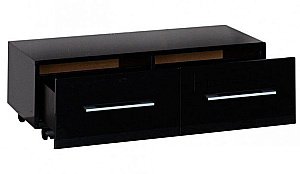 Тумба напольная Aquanet Верона 90 черная глянцевая для ванной в интернет-магазине сантехники Sanbest