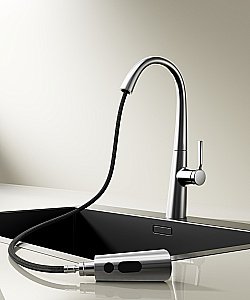 Смеситель для кухни Vincea VKF-176CH хром купить в интернет-магазине сантехники Sanbest