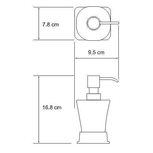 Диспенсер  WasserKRAFT Amper K-5499BLACK купить в интернет-магазине сантехники Sanbest