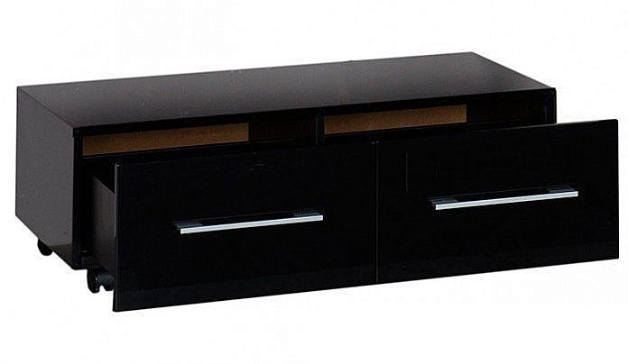 Тумба напольная Aquanet Верона 90 черная глянцевая для ванной в интернет-магазине сантехники Sanbest