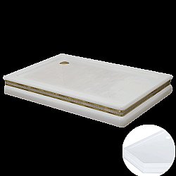 Душевой поддон Migliore DIADEMA 26993 82х122  белый левый купить в интернет-магазине Sanbest