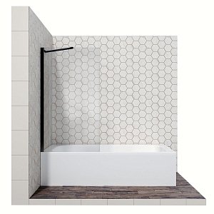 Шторка для ванны Ambassador Bath Screens 80x140 16041207 купить в интернет-магазине Sanbest