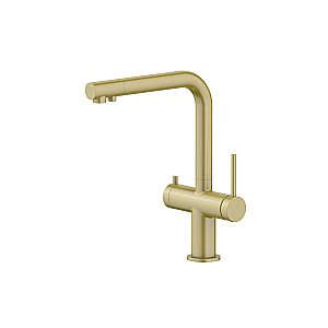 Смеситель для кухни Aquatek Европа AQ1385BG золото шлифованное купить в интернет-магазине сантехники Sanbest