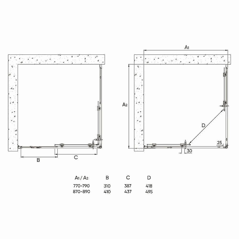 Душевой уголок Veconi Rovigo RV-113 80x80 прозрачный купить в интернет-магазине Sanbest