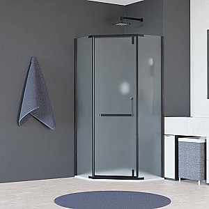Душевой уголок RGW Hotel HO-081B 90x90 стекло матовое  купить в интернет-магазине Sanbest