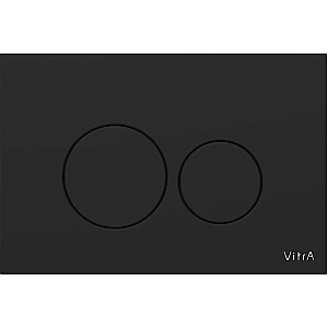 Кнопка для инсталляции VitrA Origin 740-2411 матовая черная купить в интернет-магазине сантехники Sanbest