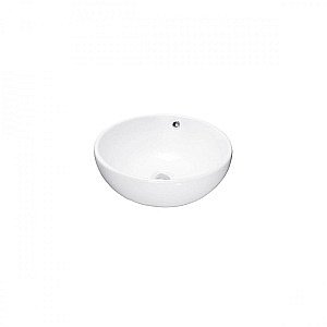 Раковина накладная Bravat Circle 44 C22283W-ENG белая купить в интернет-магазине Sanbest