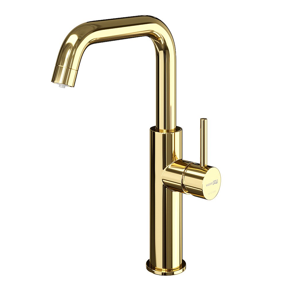 Смеситель для кухни WasserKraft A8577 золото купить в интернет-магазине сантехники Sanbest