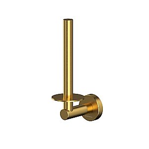 Держатель запасного рулона туалетной бумаги WhiteCross Ergo ER2264GLB золото брашированное купить в интернет-магазине сантехники Sanbest