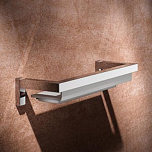 Полка KEUCO EDITION 90 SQUARE 19159010000 36 хром/алюминий купить в интернет-магазине сантехники Sanbest