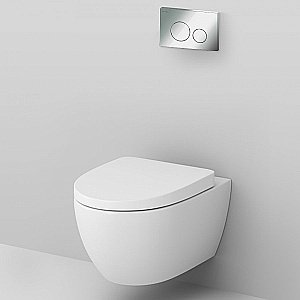 Унитаз подвесной AM.PM Awe IS49051.111738 белый, с инсталляцией купить в интернет-магазине Sanbest