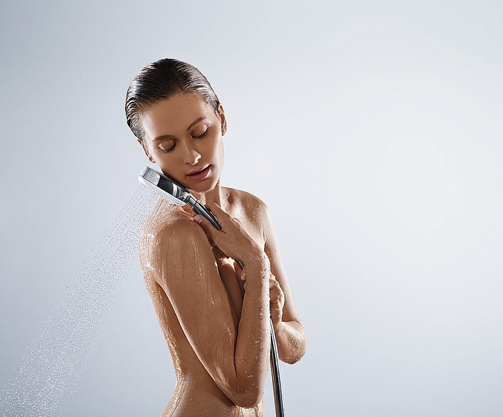 Душевая лейка Hansgrohe Crometta 100 Multi 3jet 26823400 купить в интернет-магазине сантехники Sanbest