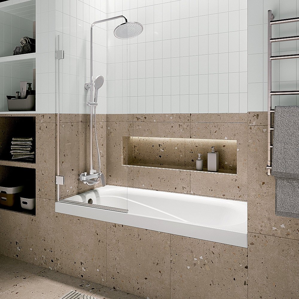 Ванна акриловая Niagara Atrio NG-A15070 150х70 белая купить в интернет-магазине Sanbest