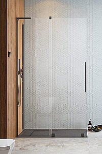 Душевое ограждение Radaway Furo SL Brushed GunMetal Walk-in 80 10306438-92-01 стекло прозрачное/профиль брашированная оружейная сталь купить в интернет-магазине Sanbest