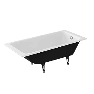 Ванна чугунная Delice Eclat Elite DLR230621-AS 170х70 белая купить в интернет-магазине Sanbest