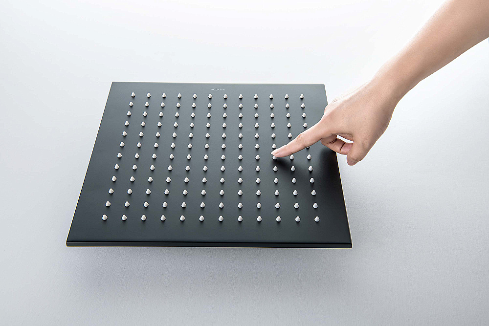 Верхний душ Aquatek AQ2078MB черный матовый купить в интернет-магазине сантехники Sanbest