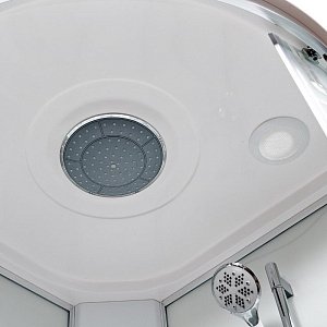 Душевая кабина Deto Серия ЕМ ЕМ2710 LED 100x100 купить в интернет-магазине Sanbest