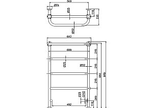 Полотенцесушитель Burlington Berkeley R4 купить в интернет-магазине сантехники Sanbest