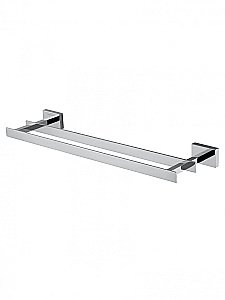 Полотенцедержатель двойной WONZON & WOGHAND FLAT WW-9711-45CM хром купить в интернет-магазине сантехники Sanbest