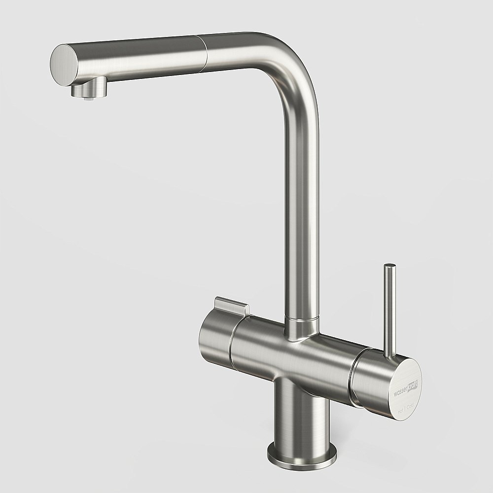 Смеситель для кухни WasserKraft A8927 никель купить в интернет-магазине сантехники Sanbest