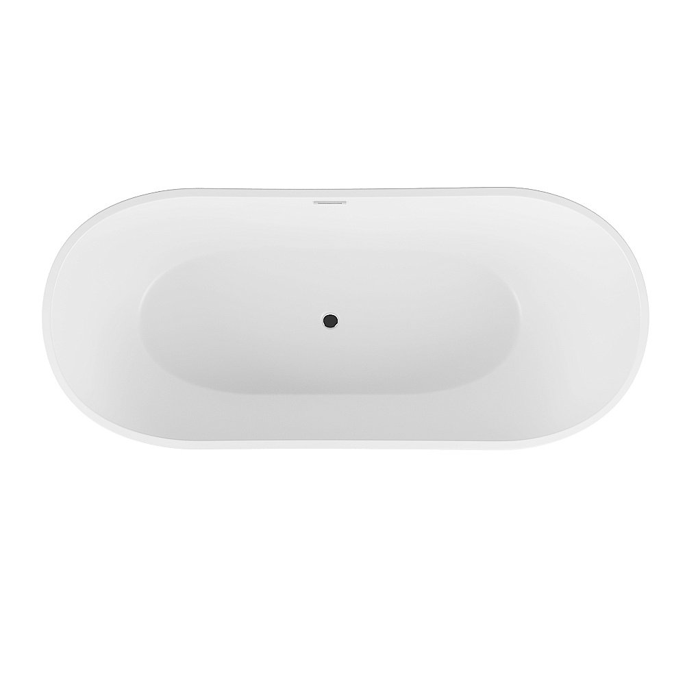 Ванна акриловая Grossman Galaxy GR-2102M 170x75 белая матовая купить в интернет-магазине Sanbest