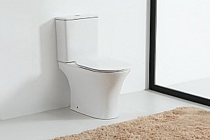 Унитаз Orange C01-000w безободковый, с бачком, с крышкой микролифт купить в интернет-магазине Sanbest