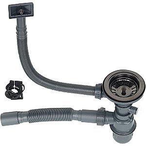 Мойка кухонная Melana ProfLine D5138HB графит купить в интернет-магазине сантехники Sanbest